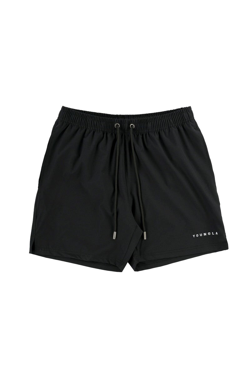 YoungLA 140 Frooty Swim Shorts Noir | 074-DTIFMU