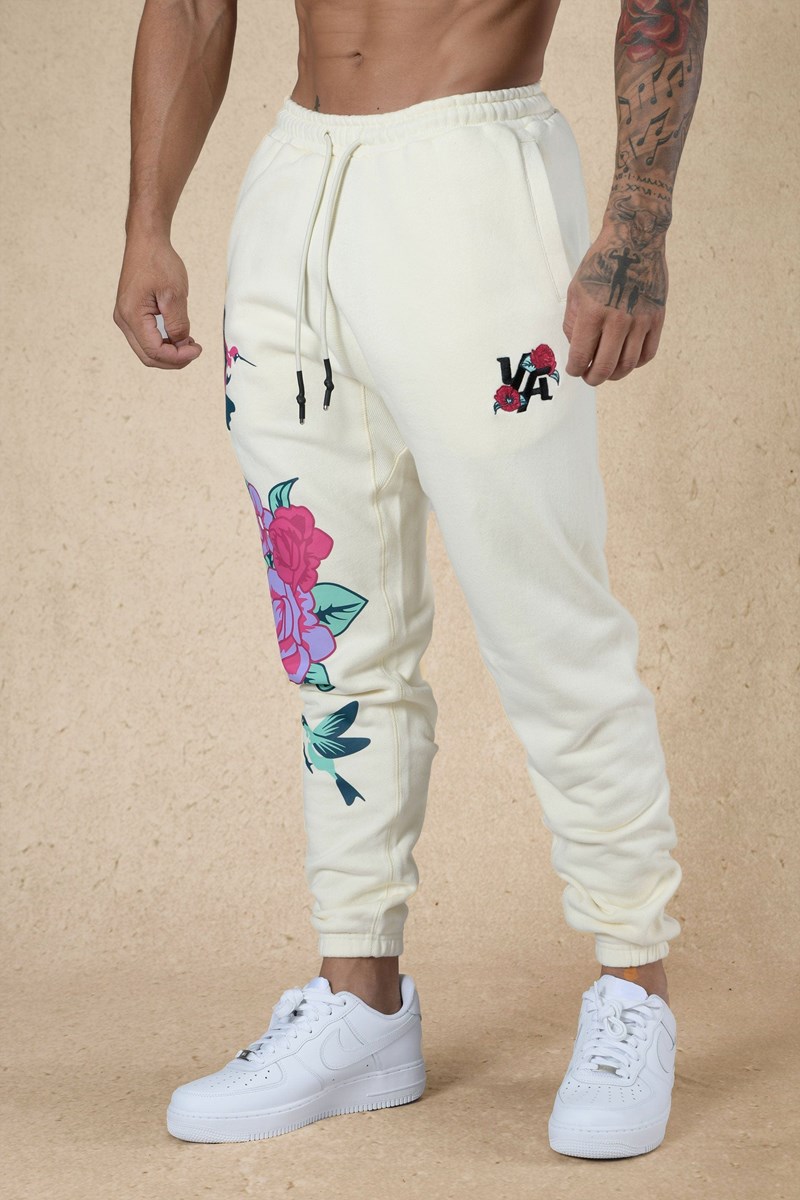 YoungLA 203 Zen Joggers Off-White | 895-UFKLPA