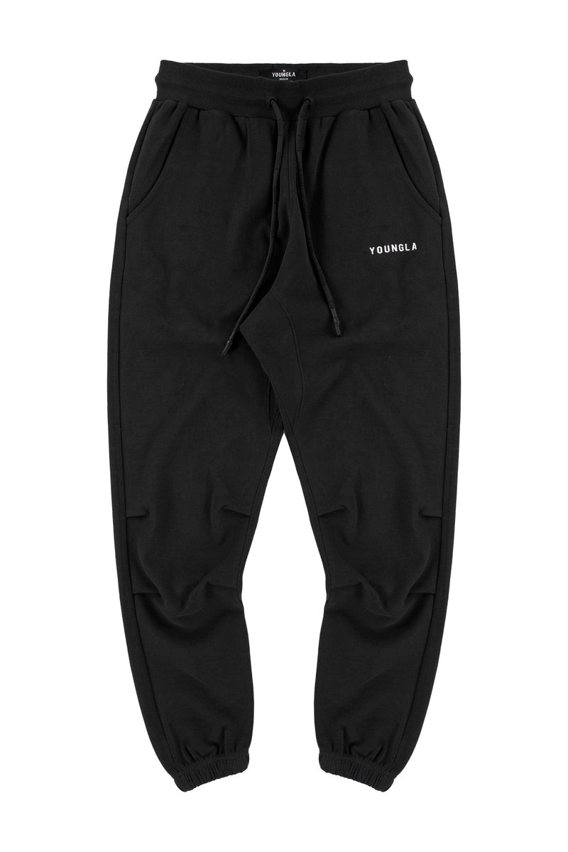 YoungLA 210 Kick-Back Joggers Noir | 153-XLBUIM