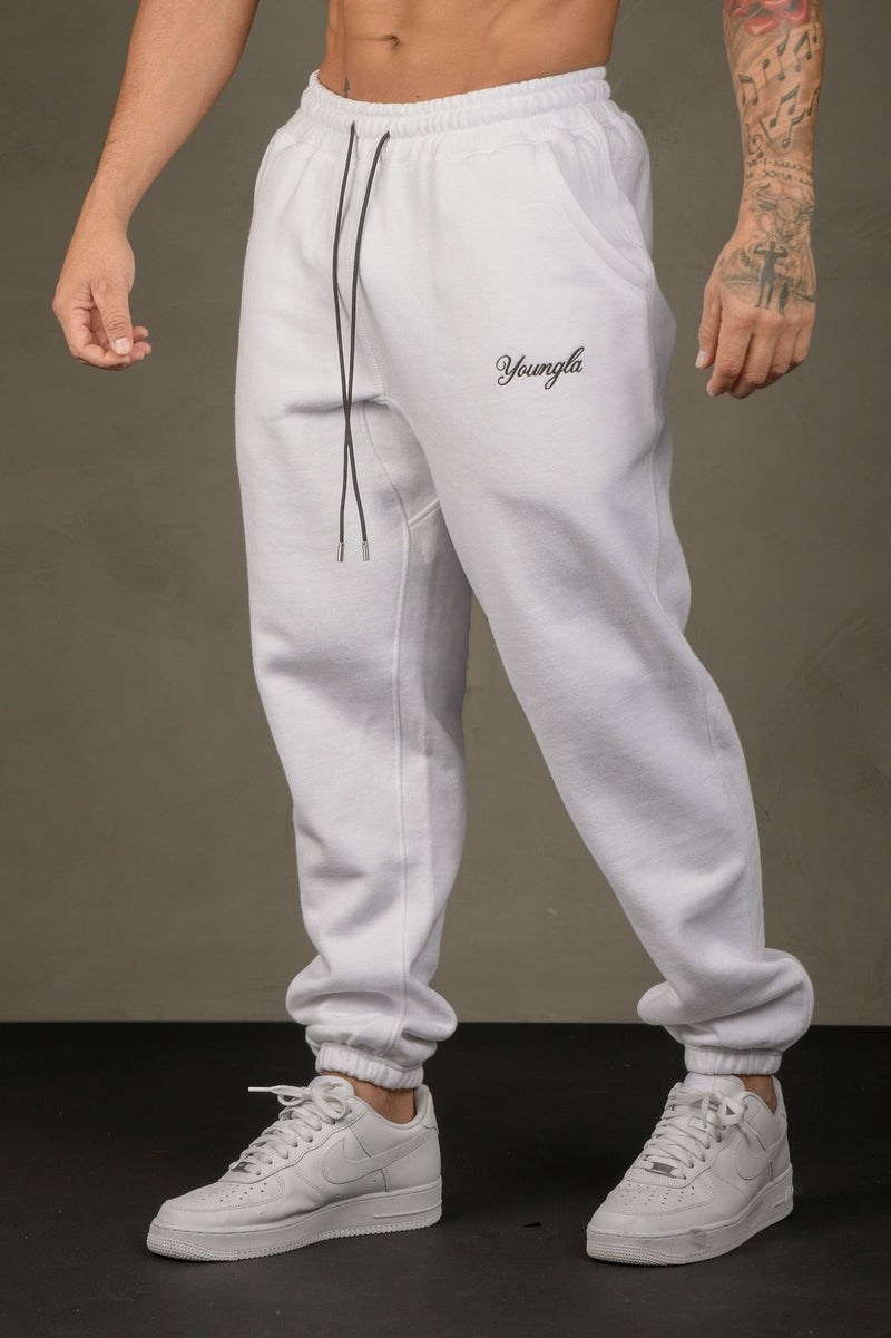 YoungLA 211 For Him Joggers Blanche | 047-YBVCWN