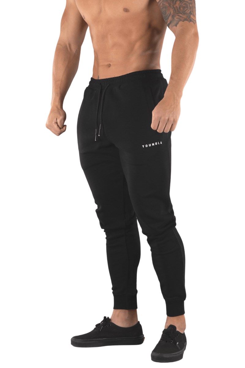 YoungLA 213 Elite Joggers Noir | 468-UDWVKT