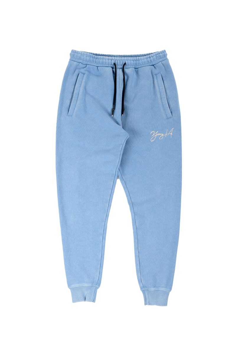 YoungLA 230 Gin N Juice Joggers Bleu Lavage | 137-WSARNP