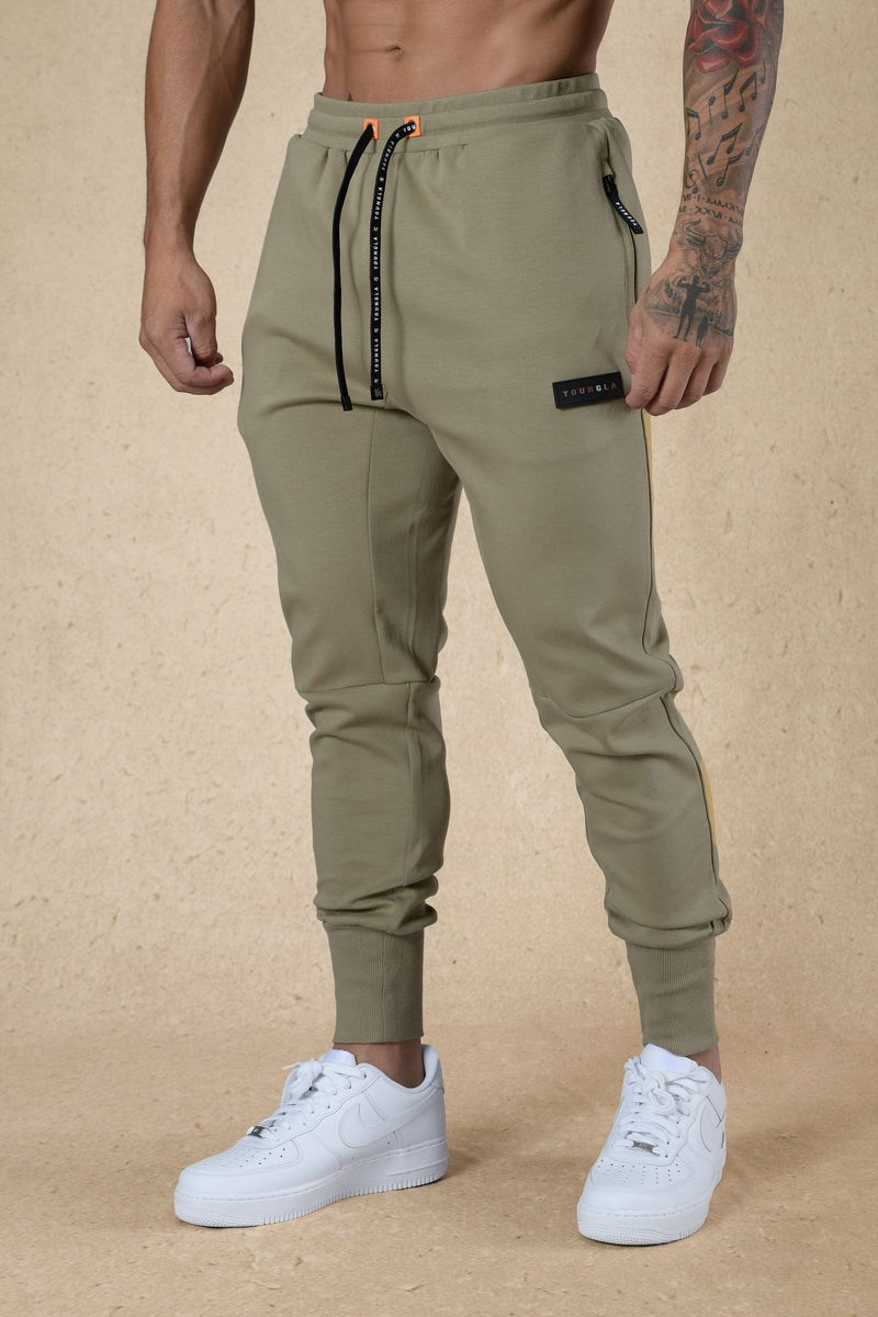 YoungLA 236 Elevate Joggers Elmwood | 713-PNVMLZ