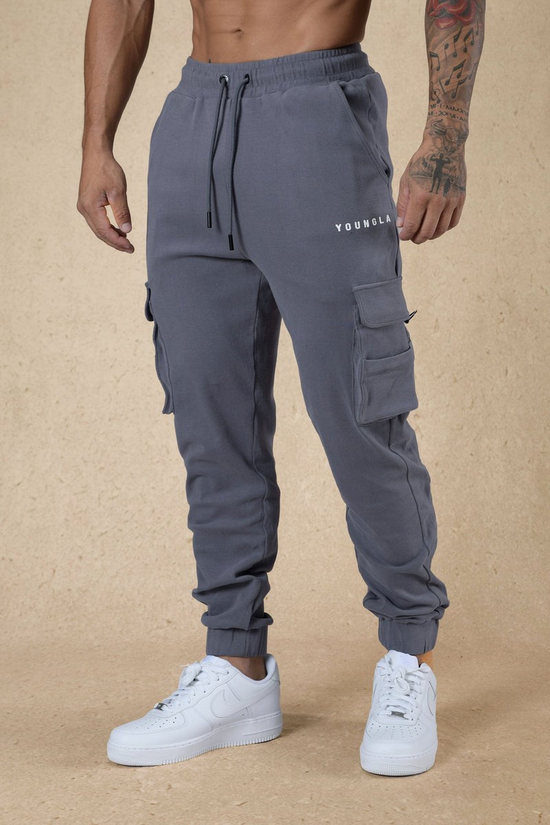 YoungLA 240 Cloud Rambo Joggers Grise | 158-EYQFDT