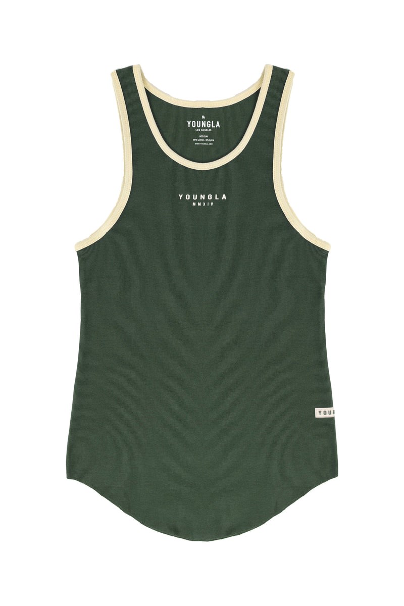 YoungLA 313 Rocket Rib Tanks Vert | 358-MOFWDB