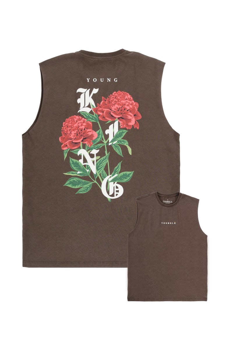 YoungLA 316 Young King Tanks Marron | 406-NKXPYM