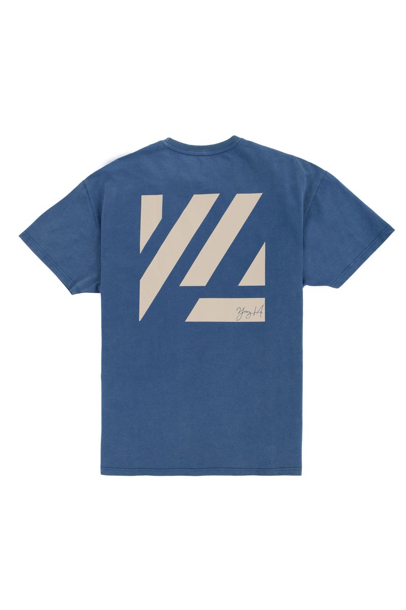 YoungLA 413 Oversized Bloc Shirts Bleu | 640-OYGZHL