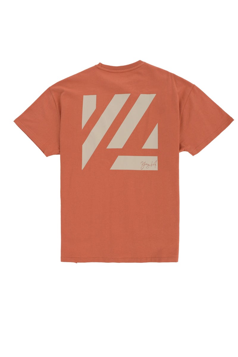 YoungLA 413 Oversized Bloc Shirts Orange | 156-QLRTHD