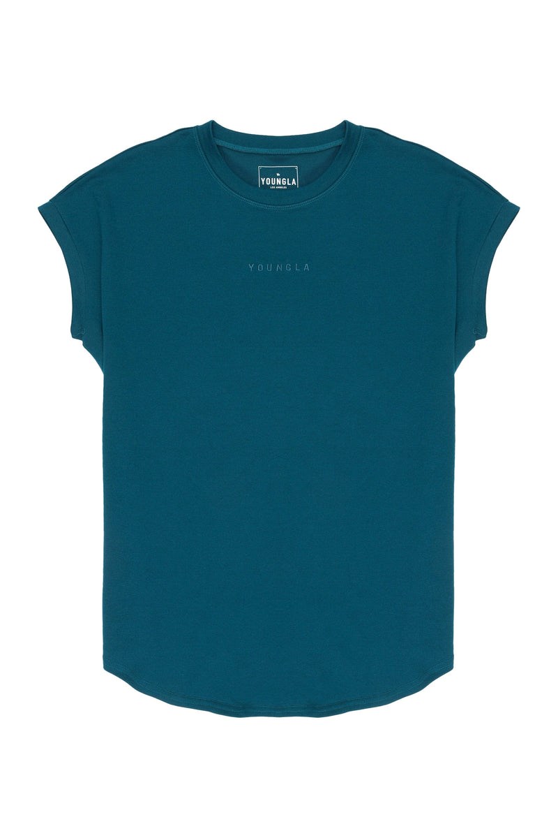 YoungLA 446 Rambo Tees Teal | 014-DOJGYL