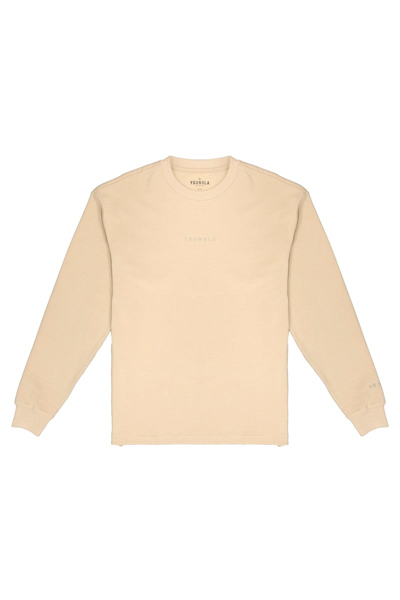 YoungLA 450 Cloud Foam Long Sleeves Beige | 975-TKGFHI