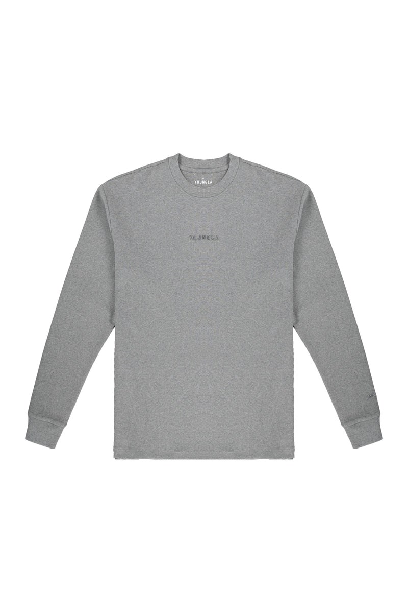 YoungLA 450 Cloud Foam Long Sleeves Grise | 608-CKUJGE