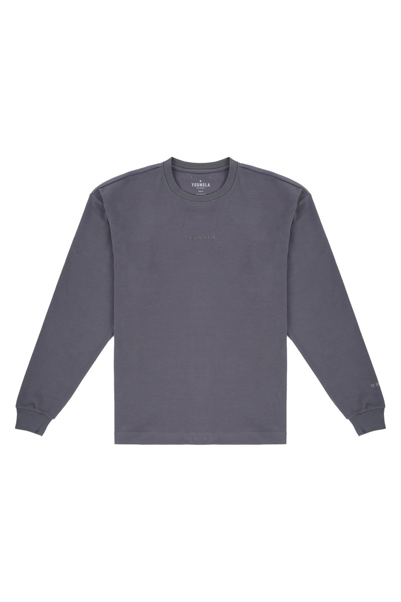 YoungLA 450 Cloud Foam Long Sleeves Grise | 785-PDTRFM