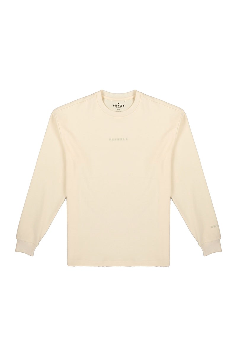 YoungLA 450 Cloud Foam Long Sleeves Offwhite | 814-IJLWXT