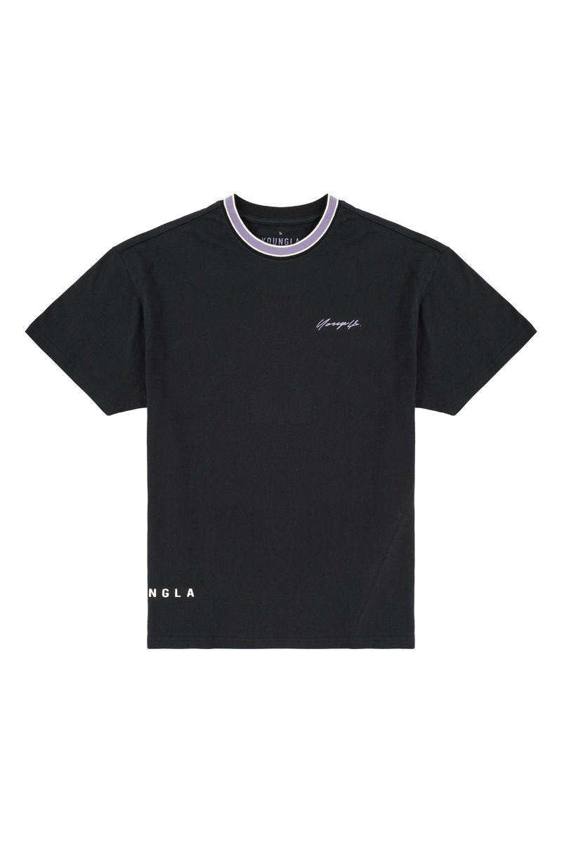 YoungLA 451 Noble Tees Noir | 172-IFXORN