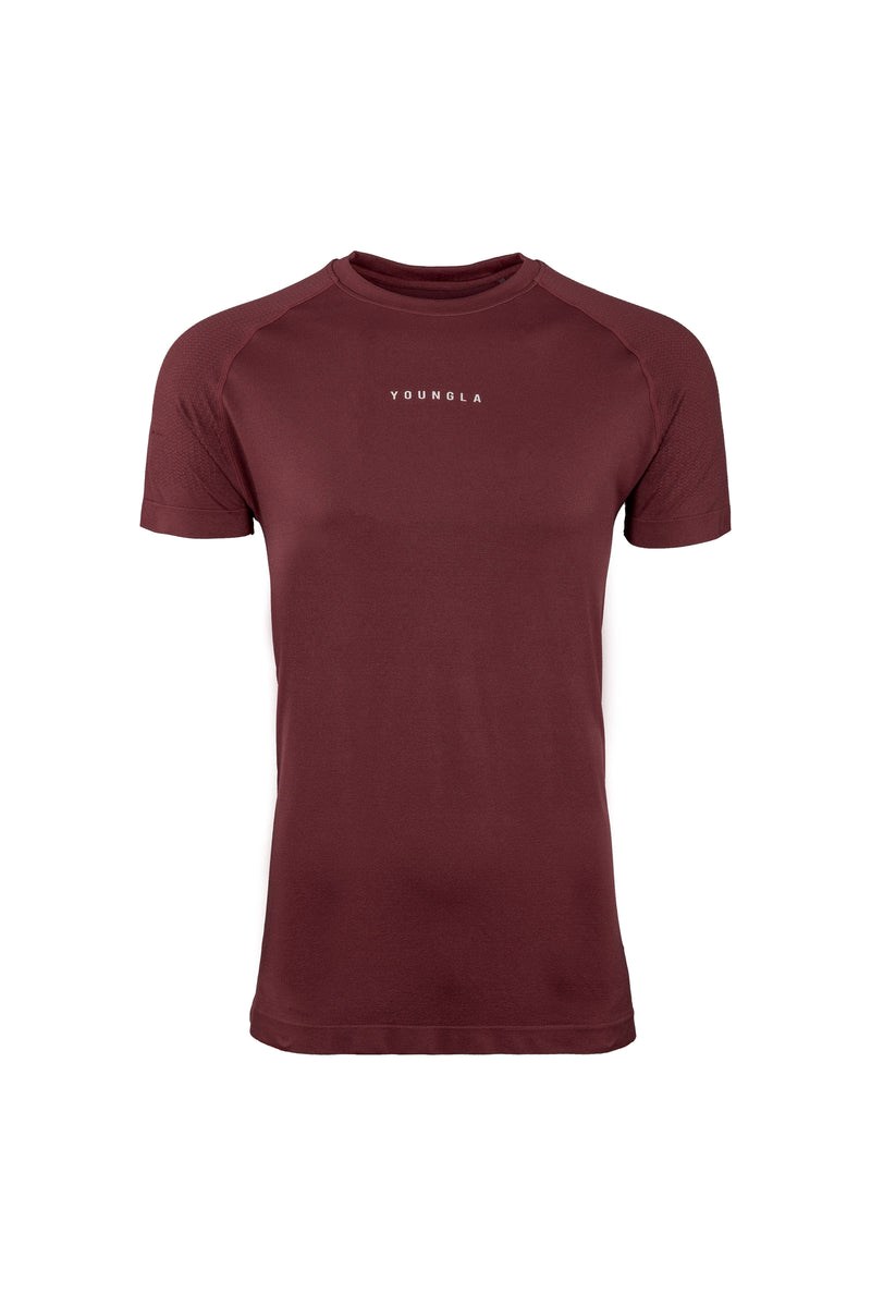 YoungLA 454 New Gen Compression Tee Marooned | 195-MGSOUF