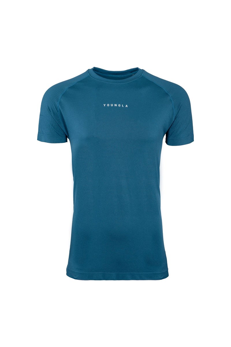 YoungLA 454 New Gen Compression Tee Teal | 250-JGXDEL