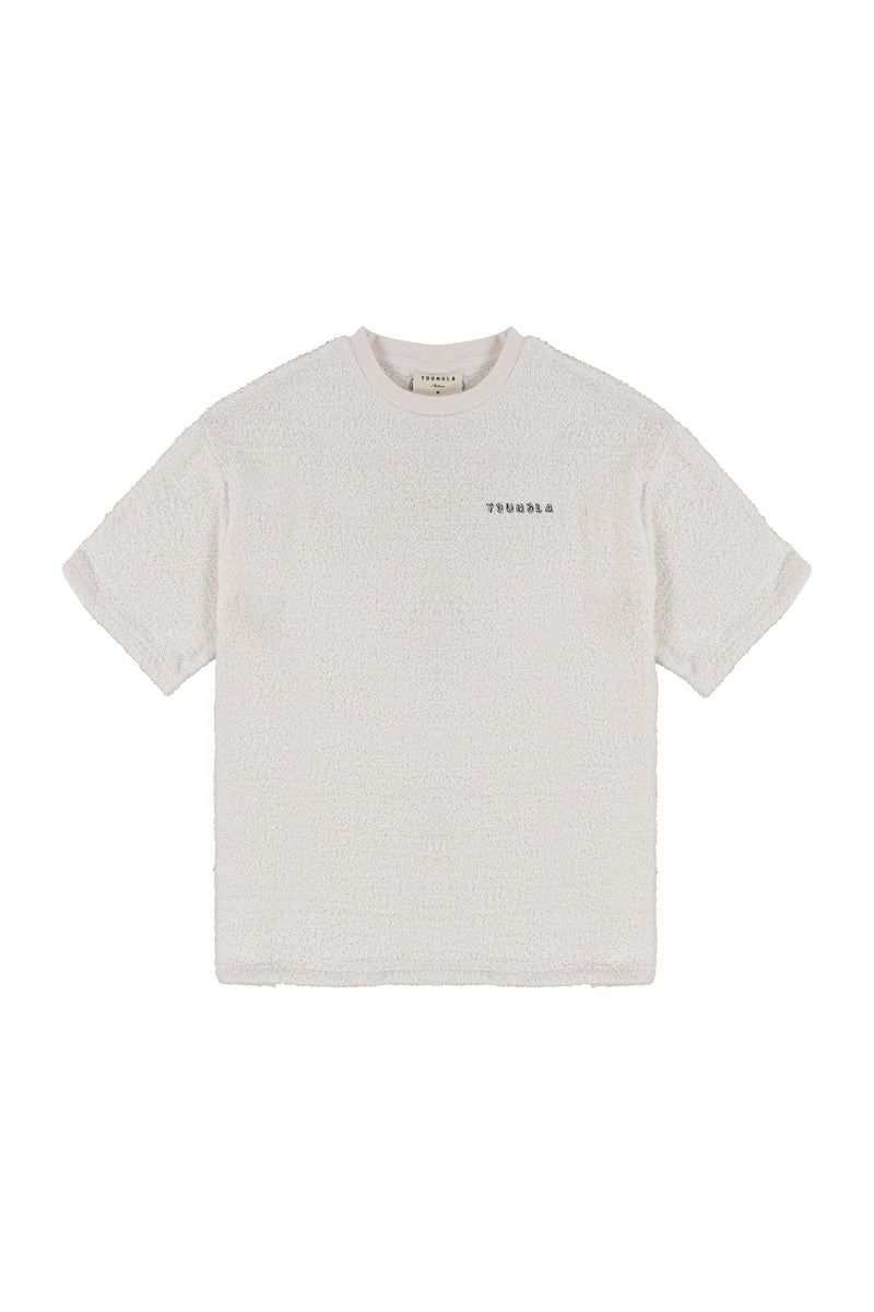 YoungLA 457 Cozy Tees Off-White | 203-CPIJSA