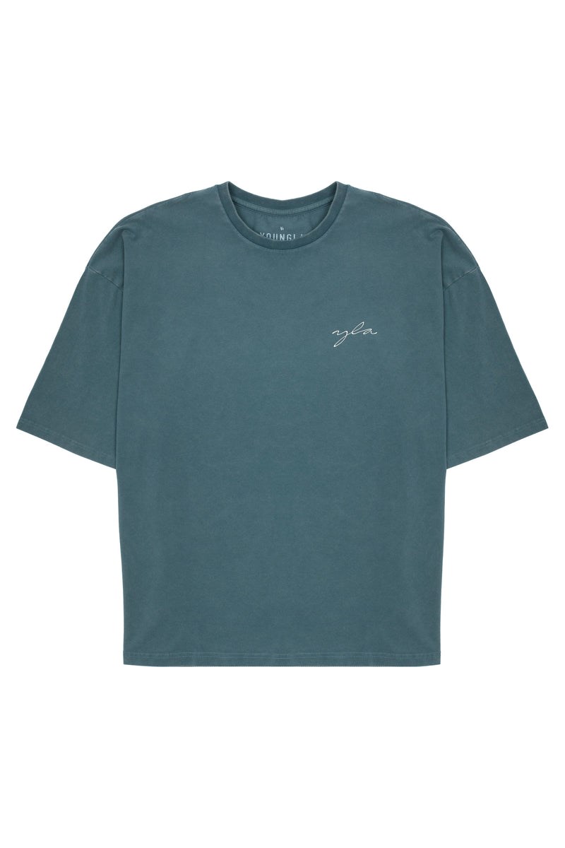 YoungLA 464 Skyline Super Sized Tees Lavage | 950-ZGSXJF