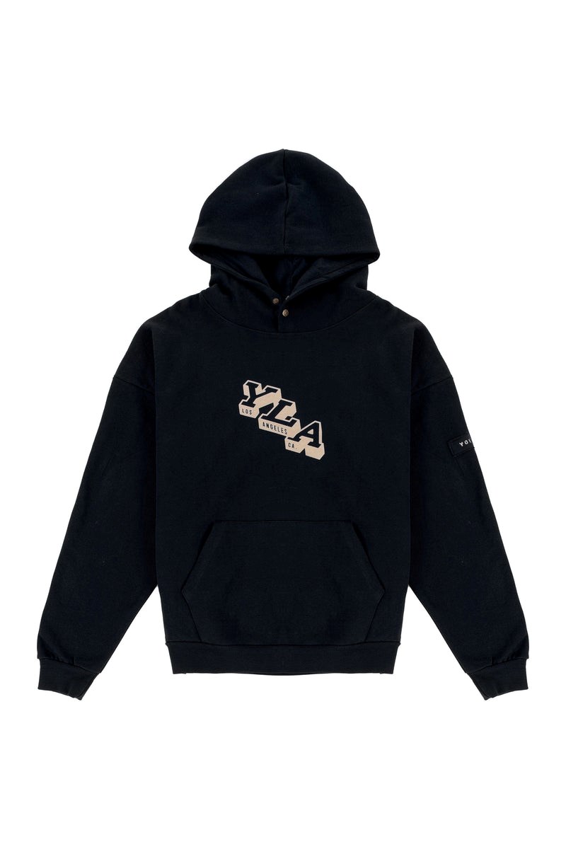 YoungLA 551 Campus Hoodies Noir | 210-EMDTOS