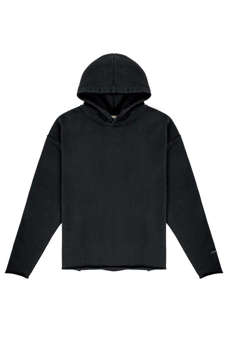 YoungLA 555 Anarchy Hoodies Noir Lavage | 038-OBHIYN