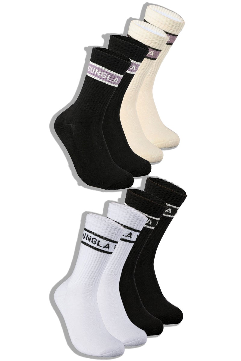 YoungLA 712 High Top Socks 4-Pack 4 Color | 035-FJNGCD