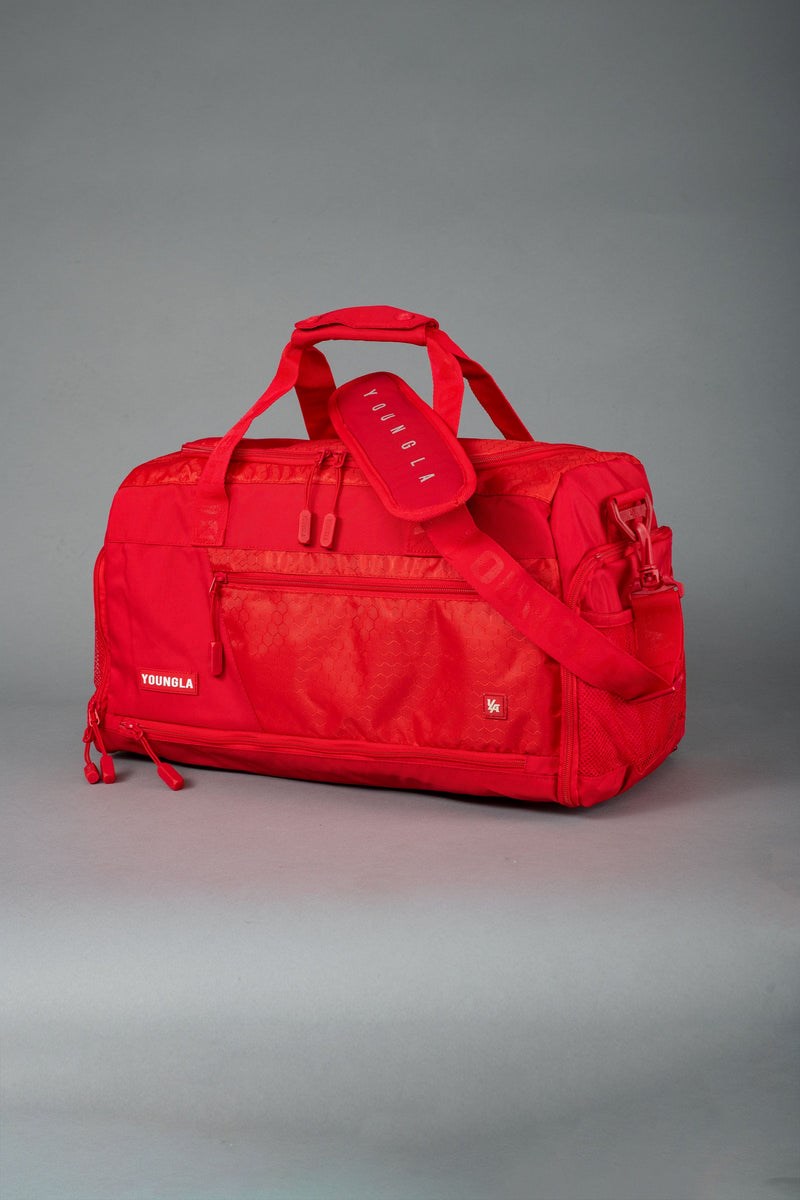 YoungLA 740 Elite Duffle Bags Rouge | 602-KHWNUB