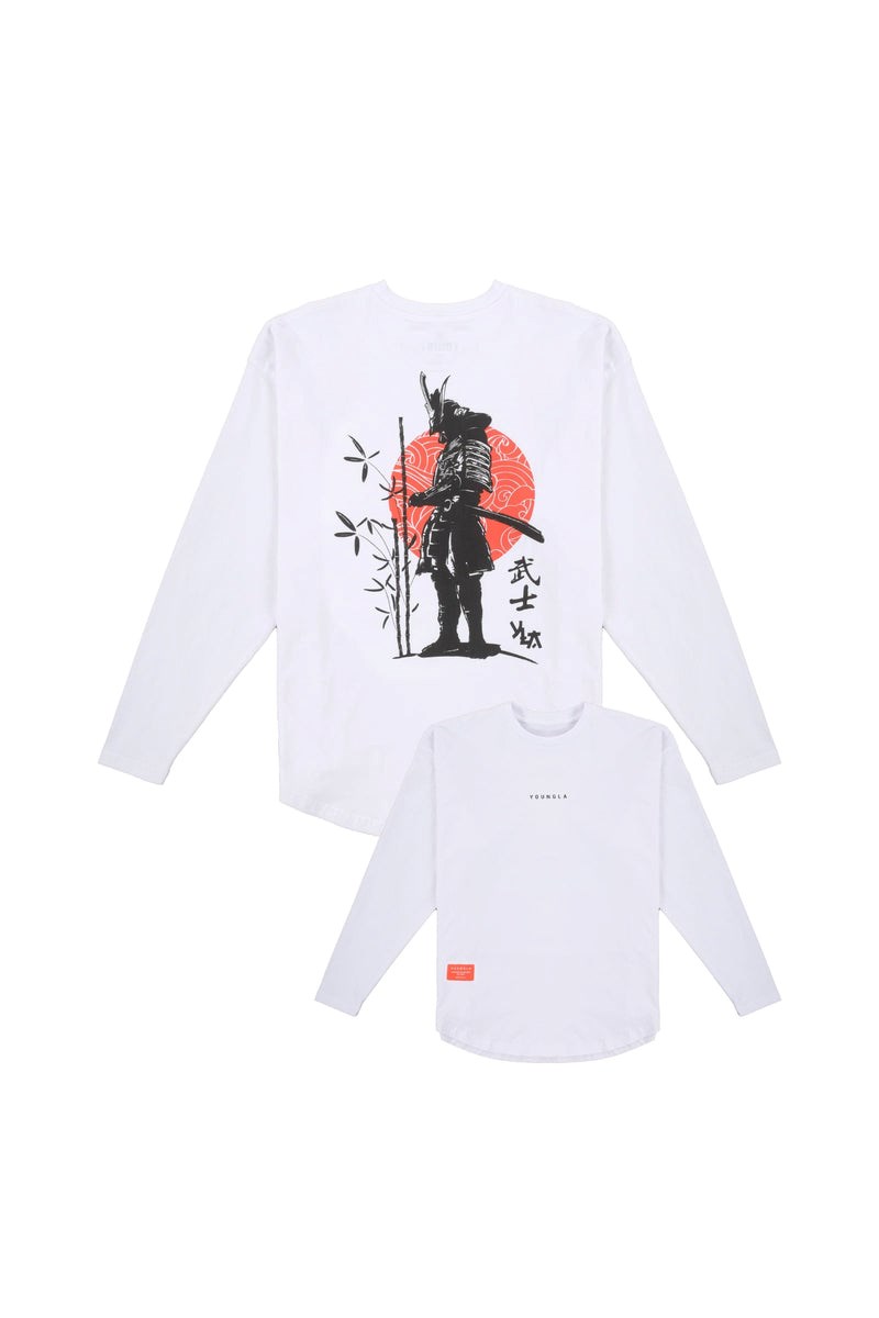 YoungLA 822 Bushido Longsleeves Blanche | 534-PREUAI