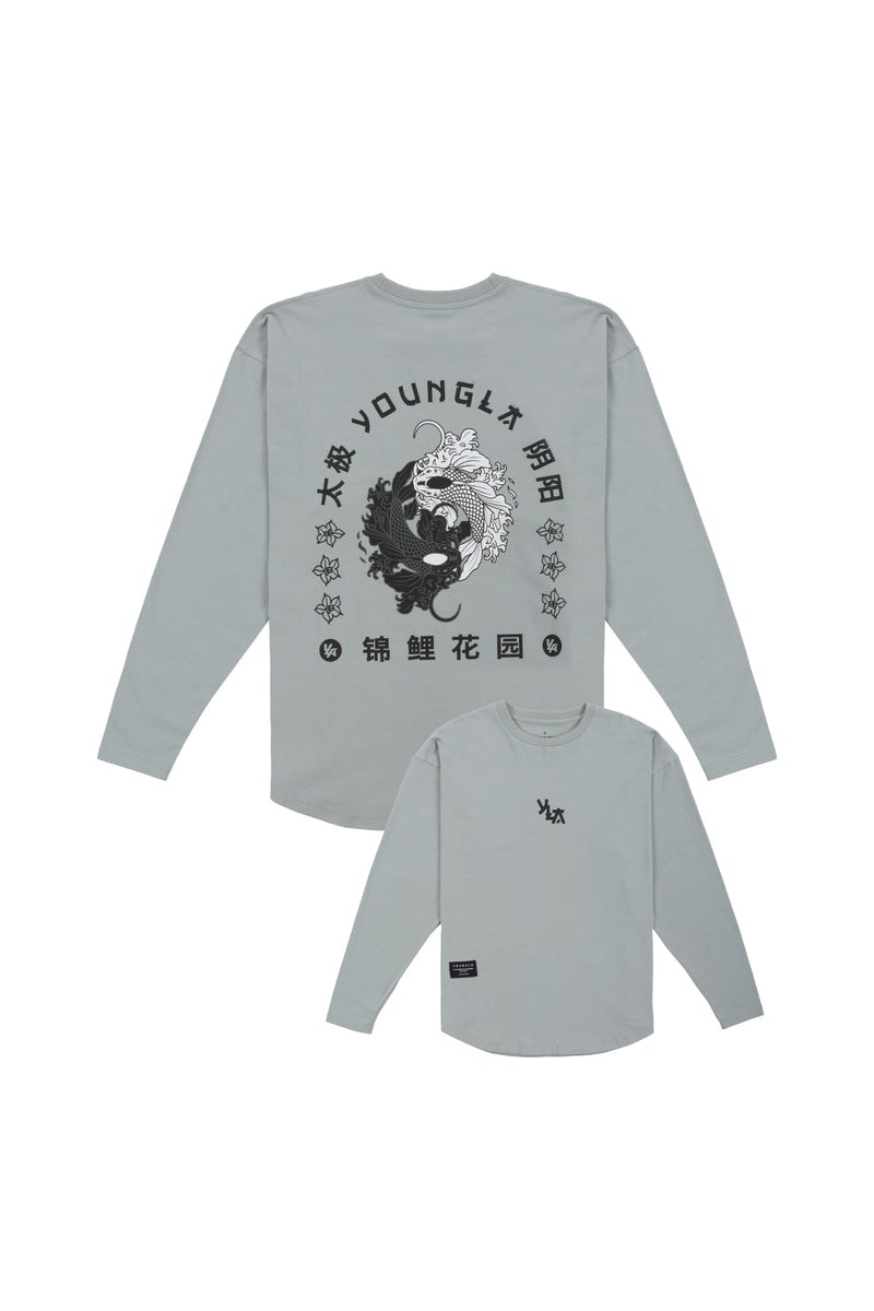 YoungLA 822 Bushido Longsleeves Vert | 417-UEKZAS