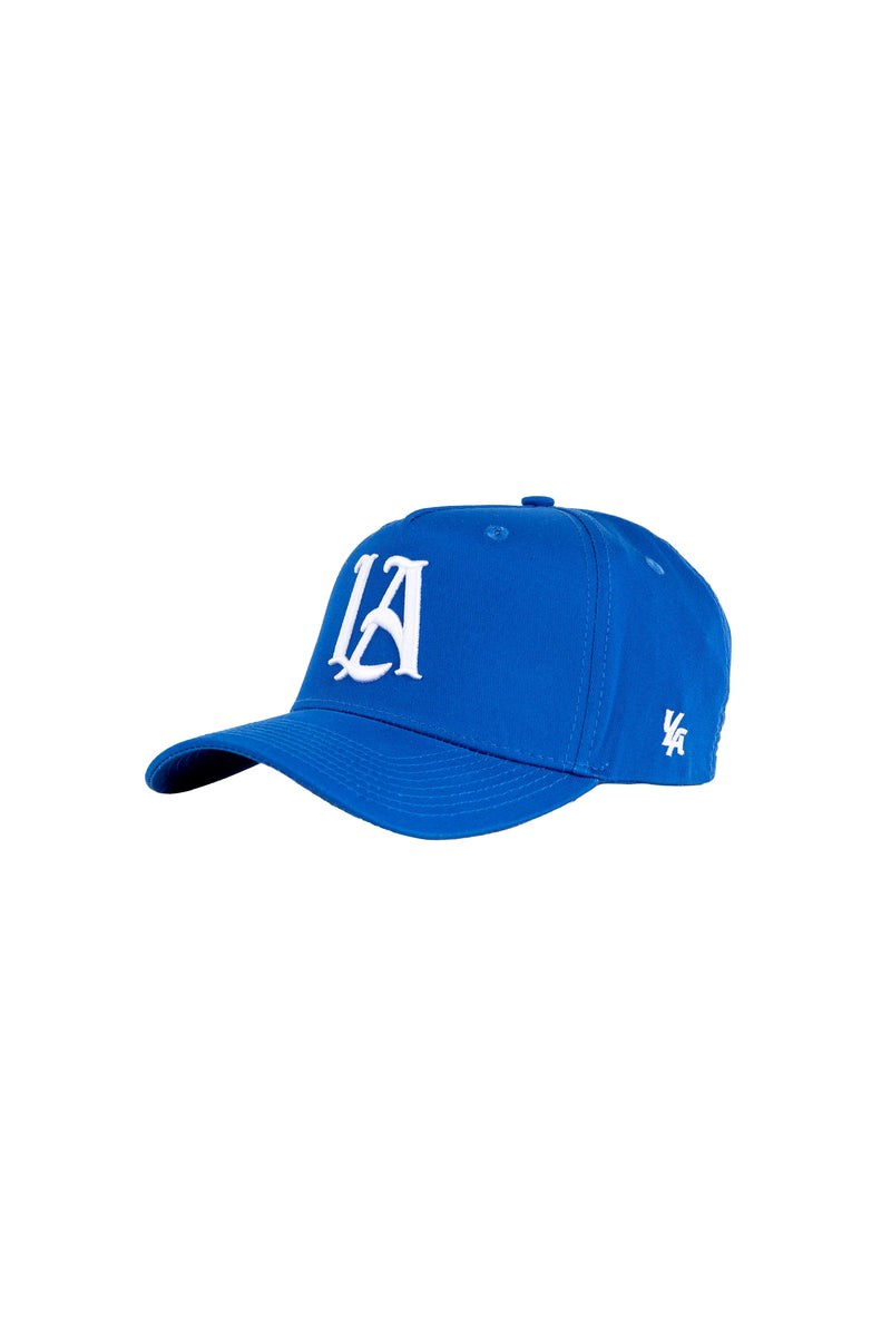 YoungLA 920 A-Frame LA Snapback Hat 2.0 Bleu Royal Bleu | 052-WRMCYH