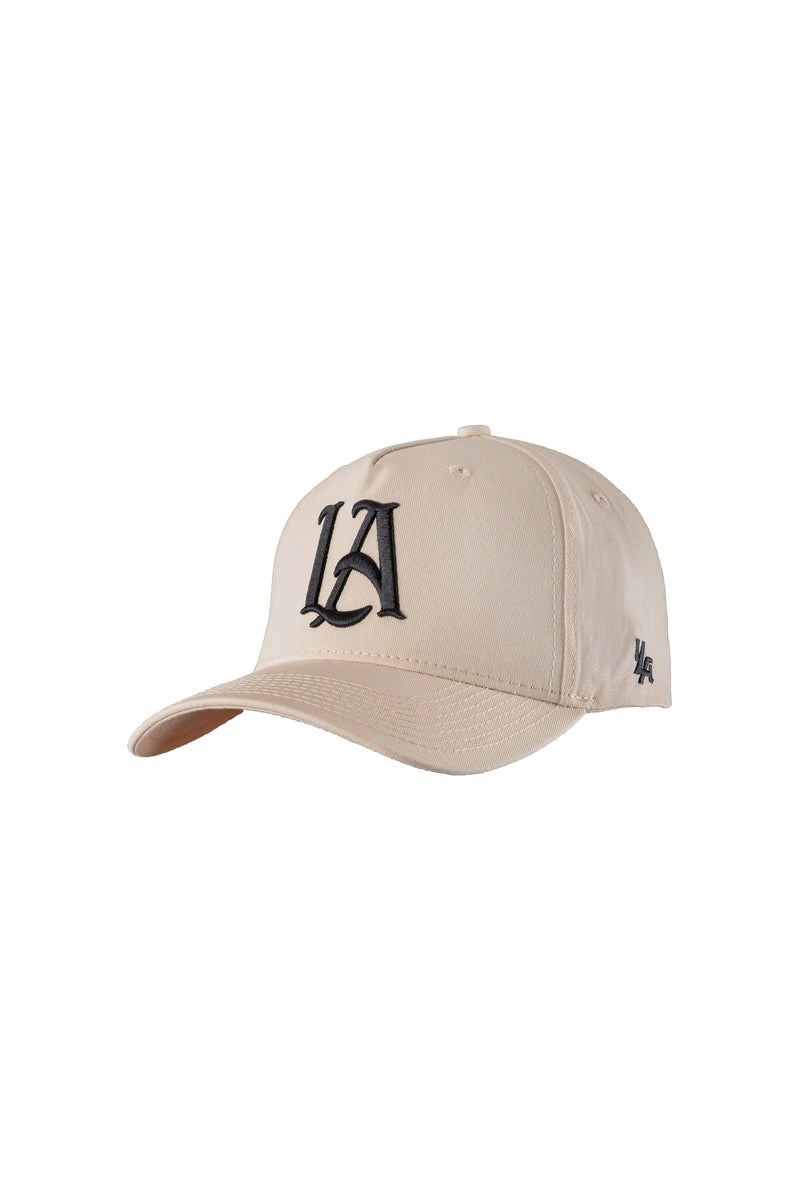 YoungLA 920 A-Frame LA Snapback Hat 2.0 Off-White | 270-EJXUSC