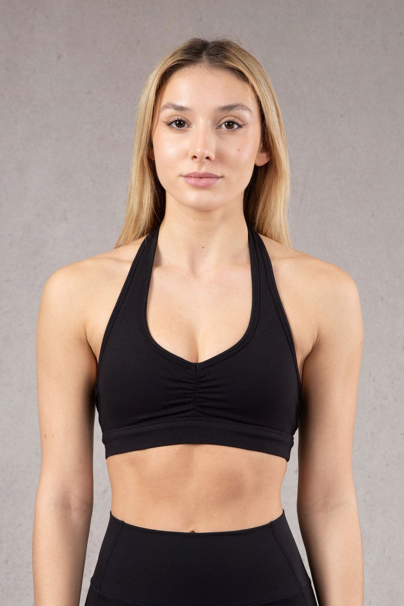 YoungLA W320 Power Backless Sports Bra Noir | 763-IKJVWO