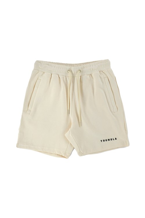 YoungLA 118 The Perfect Shorts Off-White | 396-LKDOXB