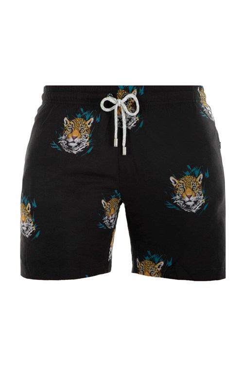 YoungLA 128 Abstract Swim Shorts '22 Disguised Tiger | 315-SMDYPH