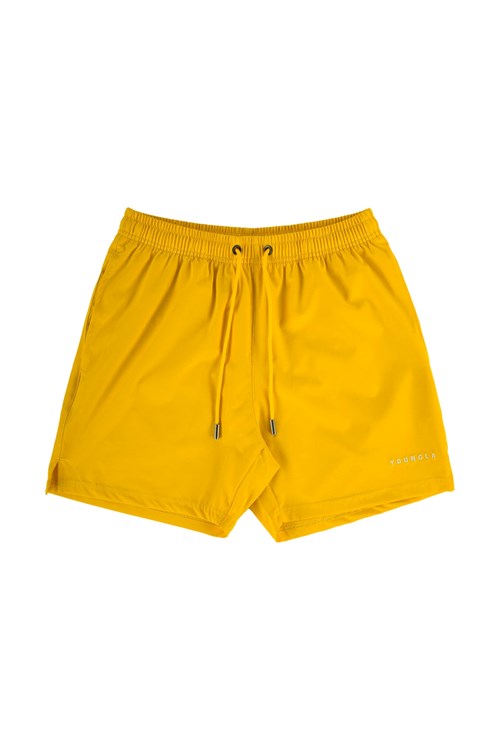 YoungLA 140 Frooty Swim Shorts Canary | 461-STUFGC