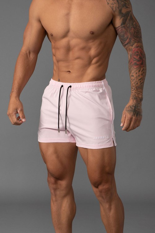 YoungLA 143 Corta Corta Swim Shorts Rose | 853-FEXOGV