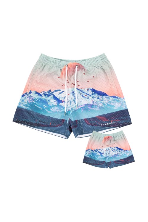 YoungLA 150 After Party Shorts Mystic Mountains | 725-SEDUJV