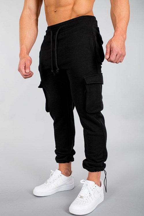 YoungLA 206 Rambo Combat Joggers Noir | 476-FXOWET