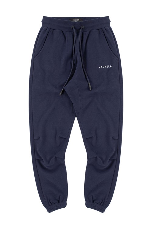 YoungLA 210 Kick-Back Joggers Bleu Marine | 609-QTBEHO