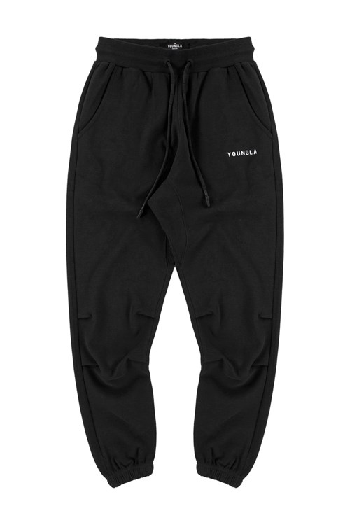 YoungLA 210 Kick-Back Joggers Noir | 153-XLBUIM