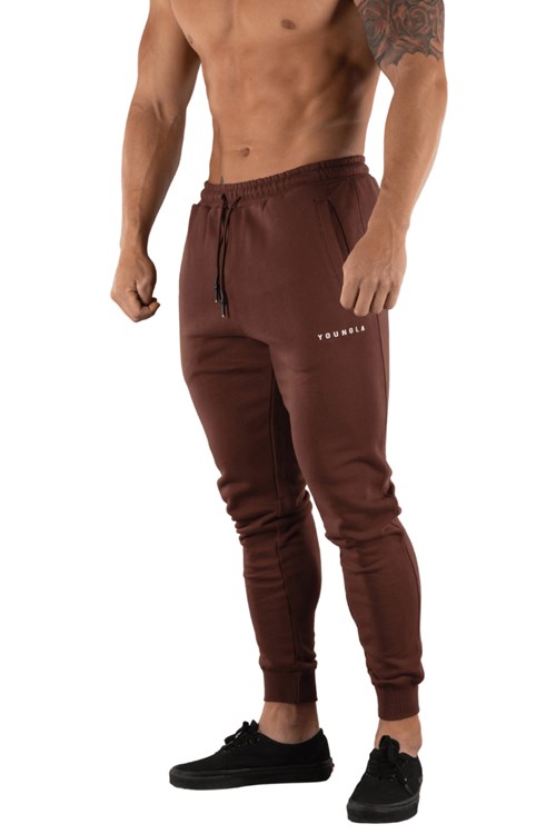 YoungLA 213 Elite Joggers Marron | 061-SMWZNO