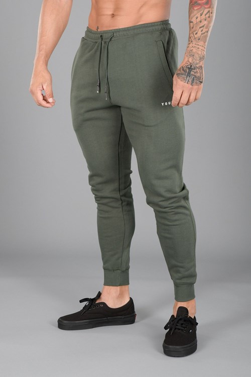 YoungLA 213 Elite Joggers Vert | 380-FDGELX