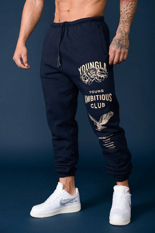 YoungLA 233 The Immortal Joggers Bleu Marine | 620-LIKACV