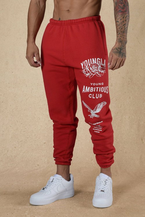 YoungLA 233 The Immortal Joggers Fall 22" Rouge | 036-DBUFAX