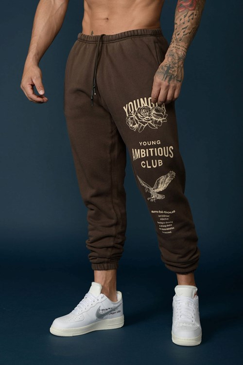 YoungLA 233 The Immortal Joggers Marron | 956-QOVDHR