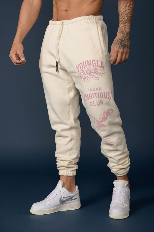 YoungLA 233 The Immortal Joggers Off-White | 169-LPWEFV