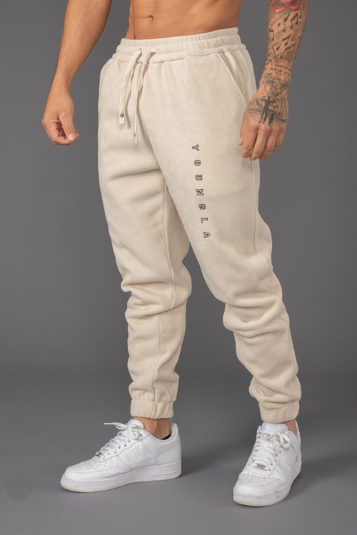 YoungLA 244 Aspen Joggers Tan | 235-OCBPRN