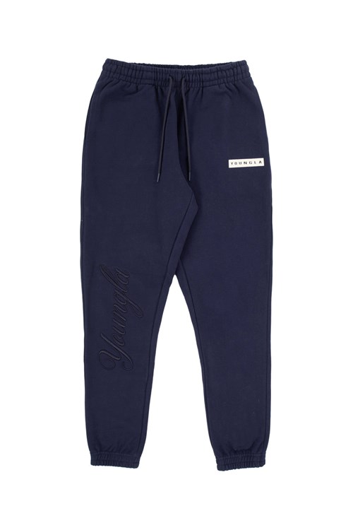 YoungLA 245 Autograph Joggers Bleu Marine | 032-CWSNEI