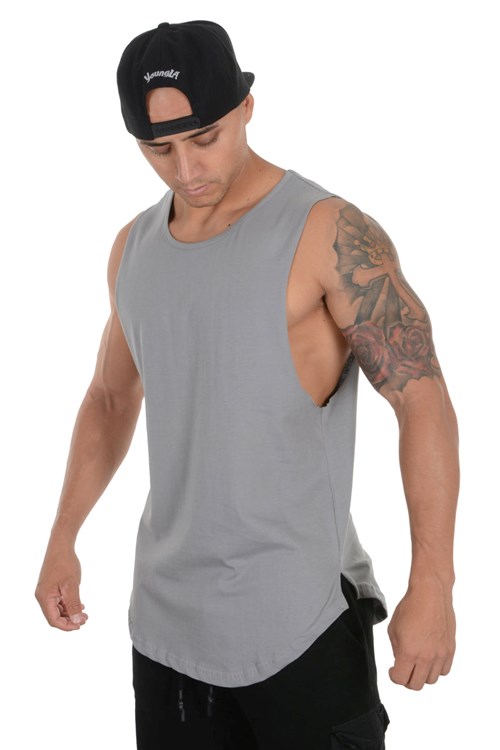 YoungLA 308 Muscle Tanks Grise | 273-RNKWEO