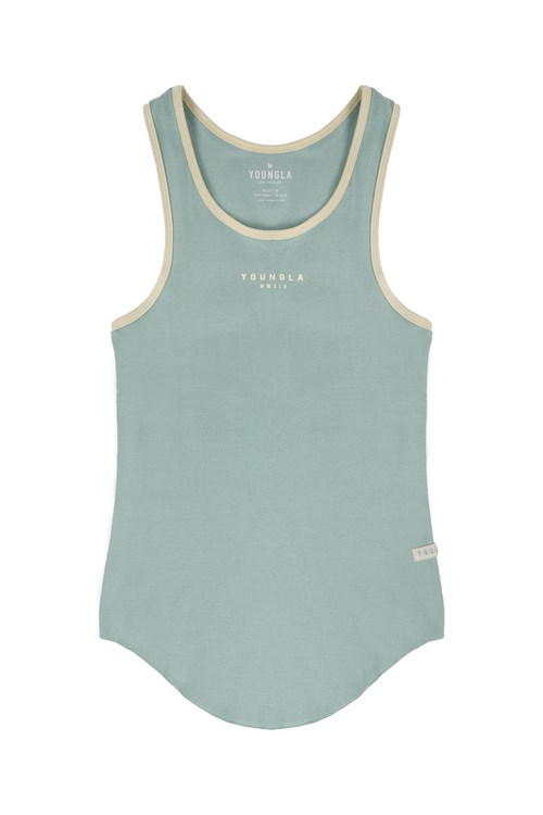 YoungLA 313 Rocket Rib Tanks Menthe | 512-LCYHWA