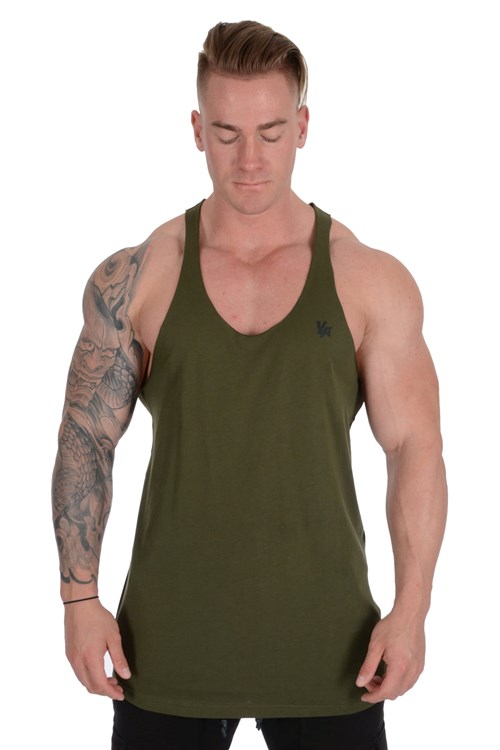 YoungLA 318 Palazzo Stringers Vert Olive | 013-AYSXMH